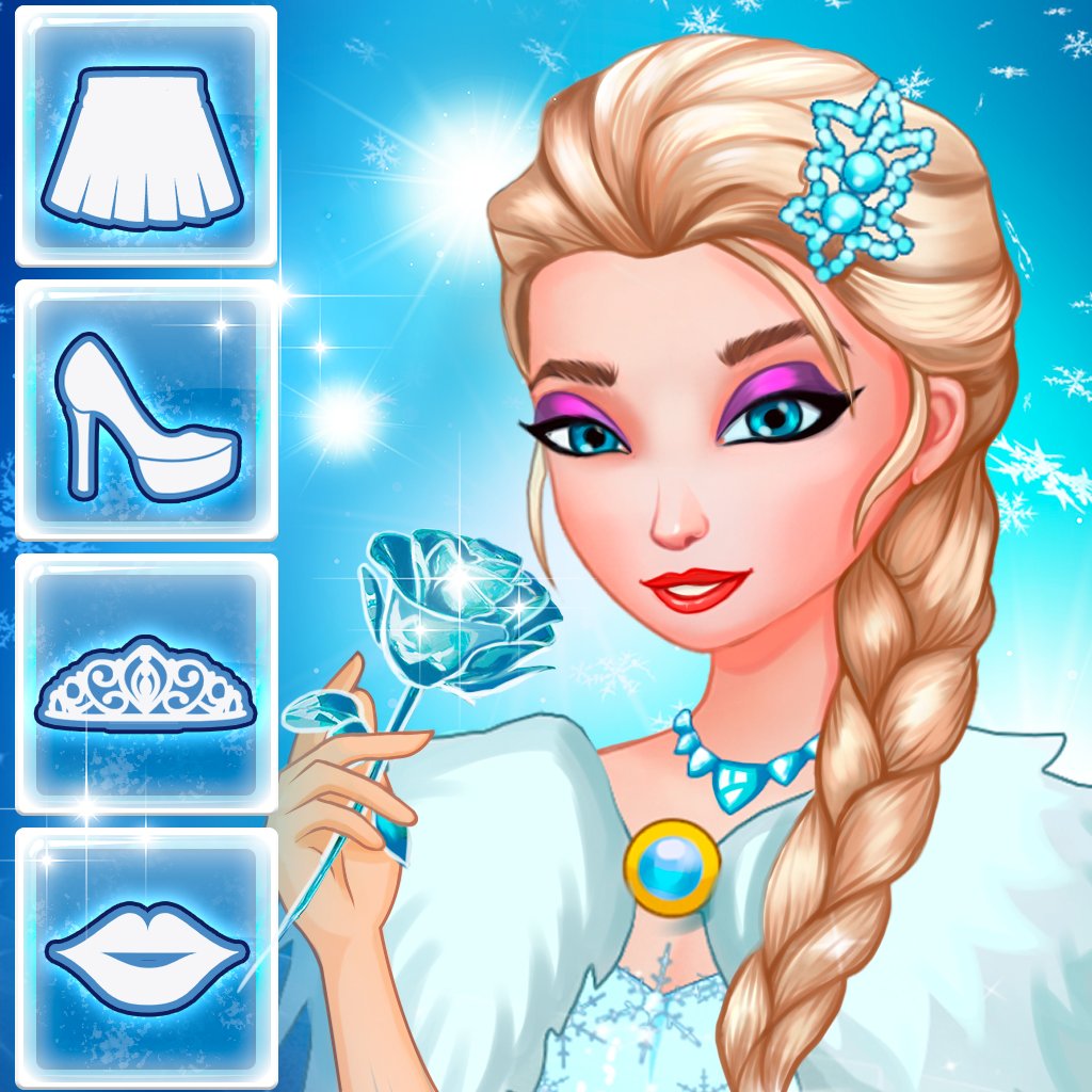 Elsa & Anna’s Icy Dress Up