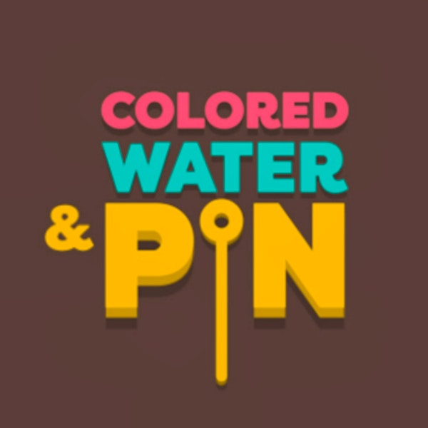 Colored Water & Pin