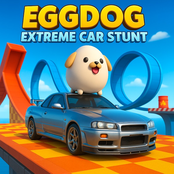 Eggdog Extreme Car Stunt