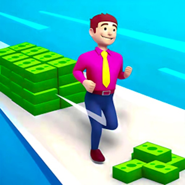 Money Stack Run 3D