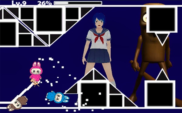 Space Geometry Dash Waves